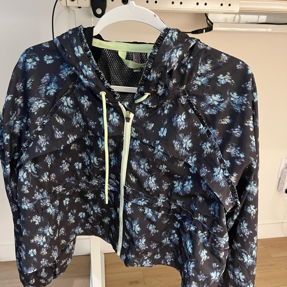 Free People movement, rain jacket, wind breaker